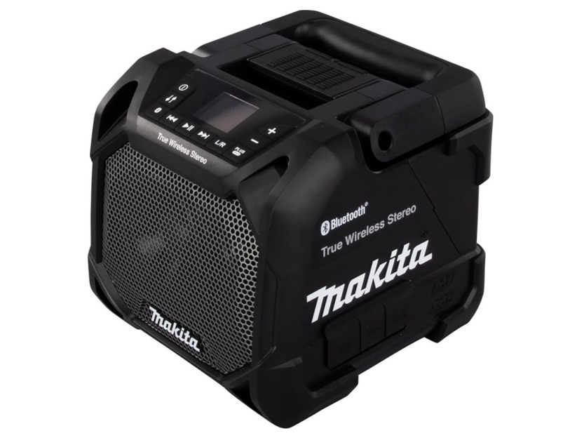Makita DMR203B Darbinis akumuliatorinis „bluetooth“ grotuvas 12V MAX- 18V, LCD, Juodas, True wireless stereo | TV, Ljud & Bild - Bärbart ljud & Bild - Portabla högtalare | GameStuff