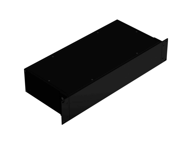 Hammond Electronics Rm5u1913sbk Bordkabinet 222 X 422 X 330 Aluminium Sort 1 Stk