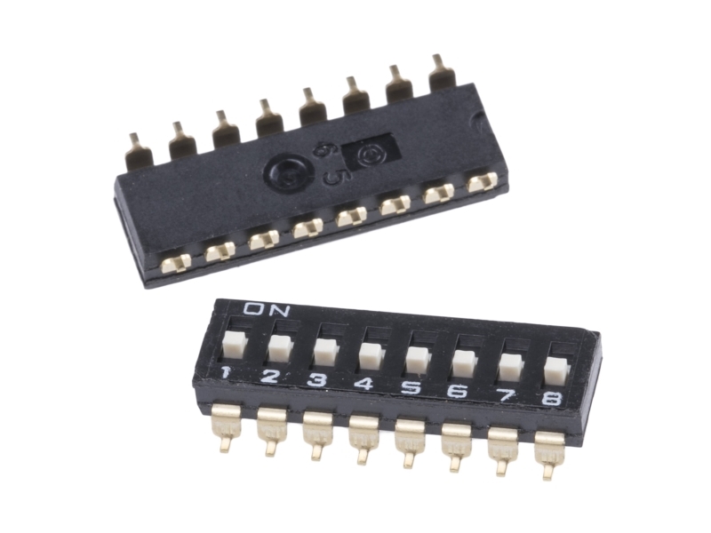 Omron Dip-Schalter Poltal 8 Smd 1 Stück Rohr
