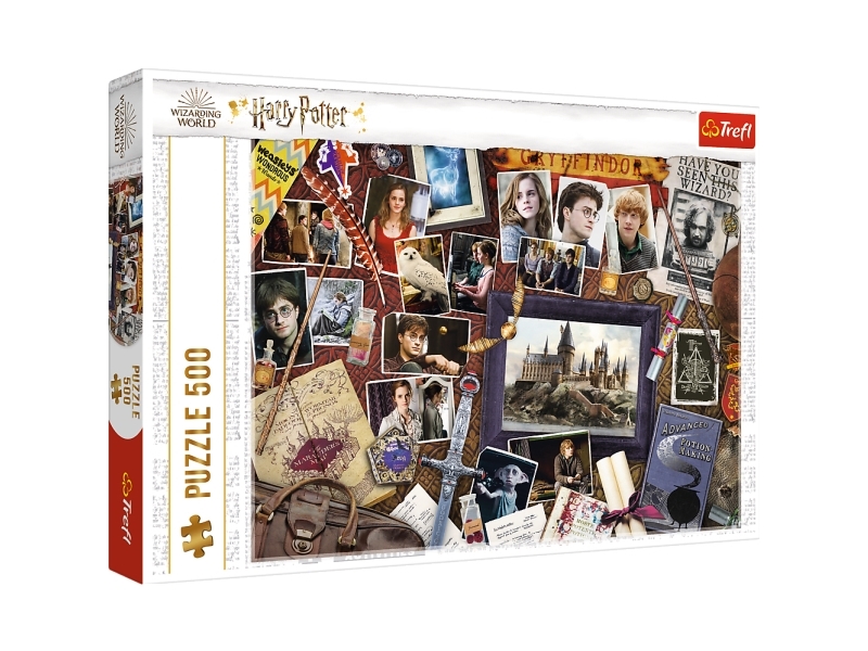 Trefl Hogwart Memories / Warner Harry Potter, 500 styck, TV/film | Leksaker - Spel - Pussel | GameStuff