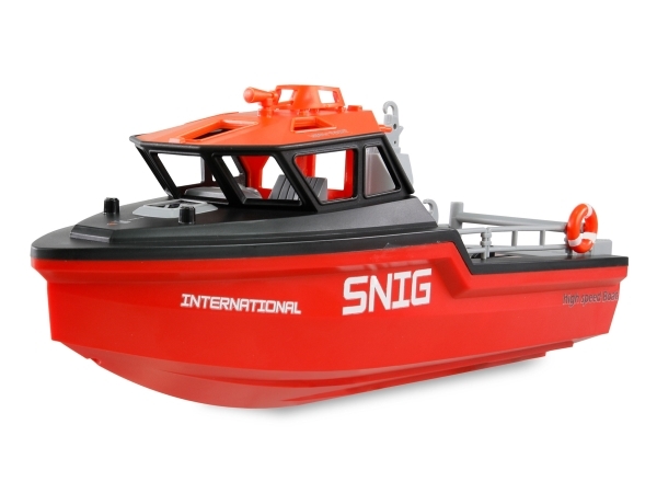 Amewi pelastusvene harjaton suihkukone 320mm RTR musta/punainen