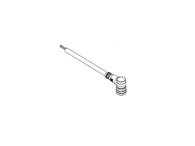 Molex Female 4 Way M12 To Female Unterminated Sensor Actuator Cable, 2M