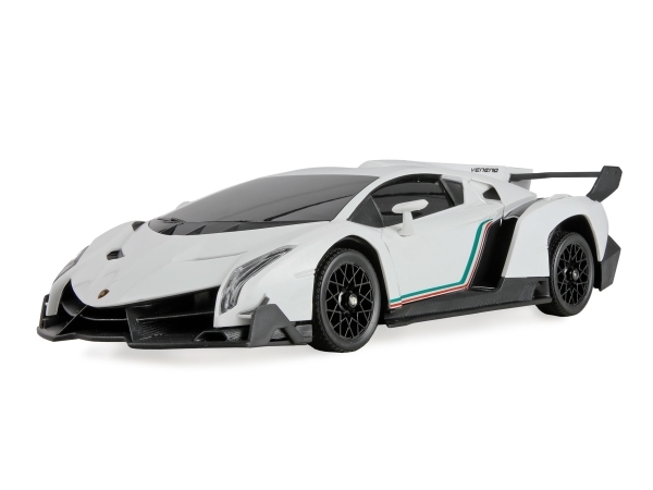 Fjernstyret bil - licenseret Lamborghini Veneno, hvid