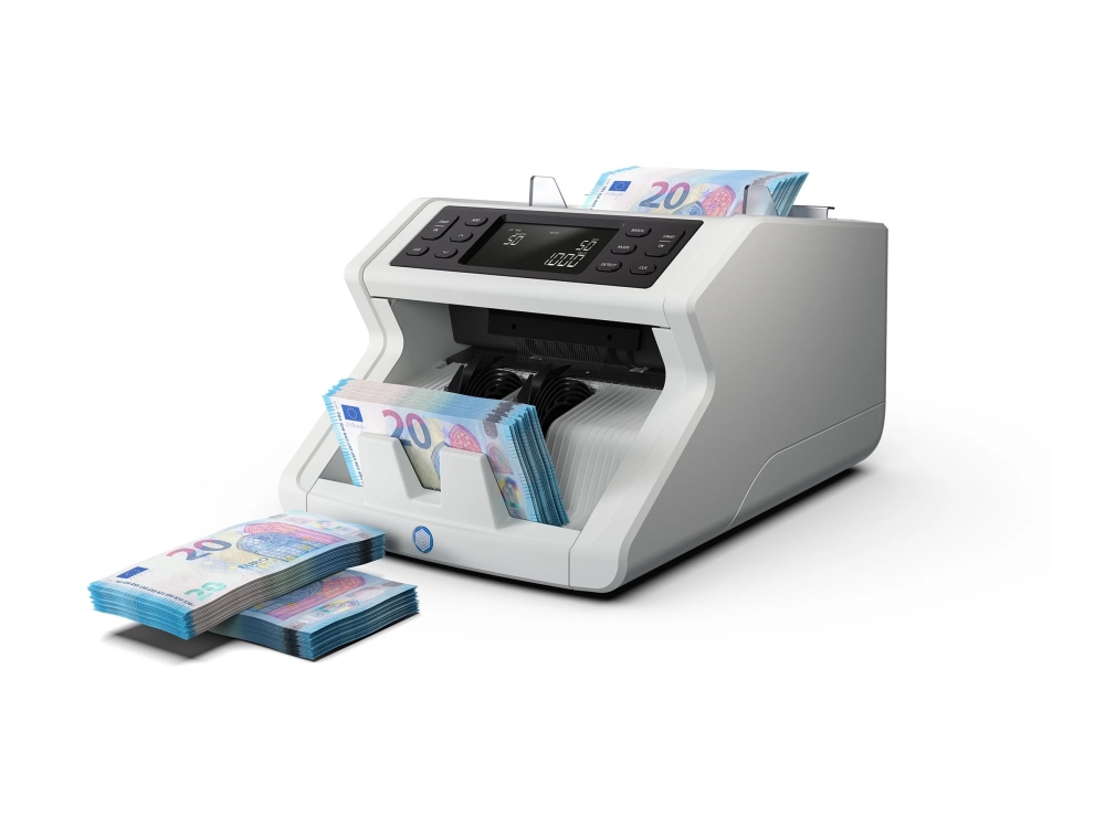 Safescan 2265 - Sedelräknare - förfalskningsdetektering - automatisk - EUR, GBP, ARS, AUD, BRL, LEV, CAD, CNY, HRK, DKK, HKD, HUF, JPY, MYR, MXN, NOK, PLN, RON, RUB, SGD, KRW, SEK, CHF, USD - grå | Kontorsmaskiner - POS (Point of sale) - Övriga | GameStuff