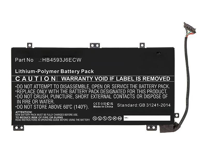 Coreparts - Batteri Til Bærbar Computer (Svarende Til: Huawei Hb4593j6ecw, Huawei Hb4593j6ecw-31) - Litium-Polymer - 3000 Mah - 34.2 Wh