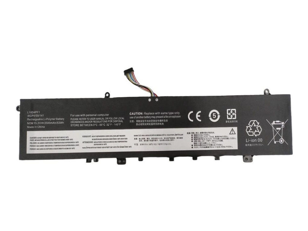 Coreparts - Laptop-Akku (Ähnlich: Lenovo 5B10u65277, Lenovo L18d4pf1) - Lithium-Polymer - 3500 Mah - 53,2 Wh