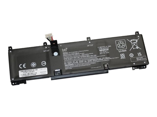 Bti - Batteri Til Bærbar Computer (Svarende Til: Hp M73472-005) - Industrial Rechargeable Battery - Litiumion - 4430 Mah