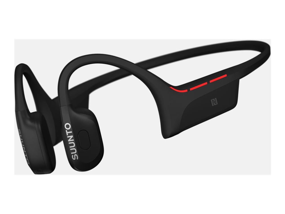 Suunto Wing 2 - Hovedtelefoner Med Mik. - Åbent Øre - Bag Nakken-Montering - Bluetooth - Trådløs - Sort
