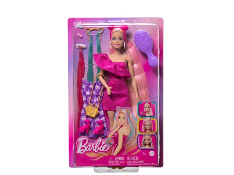 BRB Hair Fun Pink klänning JDC85 WB6 | Leksaker - Figurer & Dockor | GameStuff