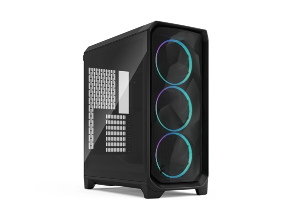 Fractal Design Meshify 3, Pc, Schwarz, Atx, Eatx, Micro Atx, Mini-Itx, Stahl, Gehärtetes Glas, Gaming, Multi