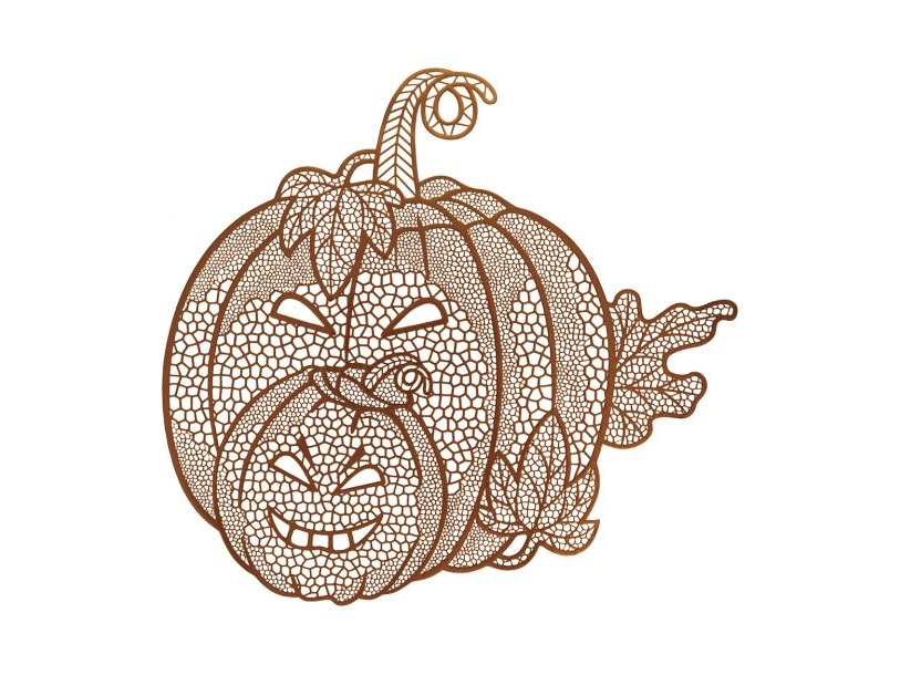 Dukunderlägg Pumpa, 40 cm | Catering - Dukar & Servetter - Bordsunderlägg | GameStuff