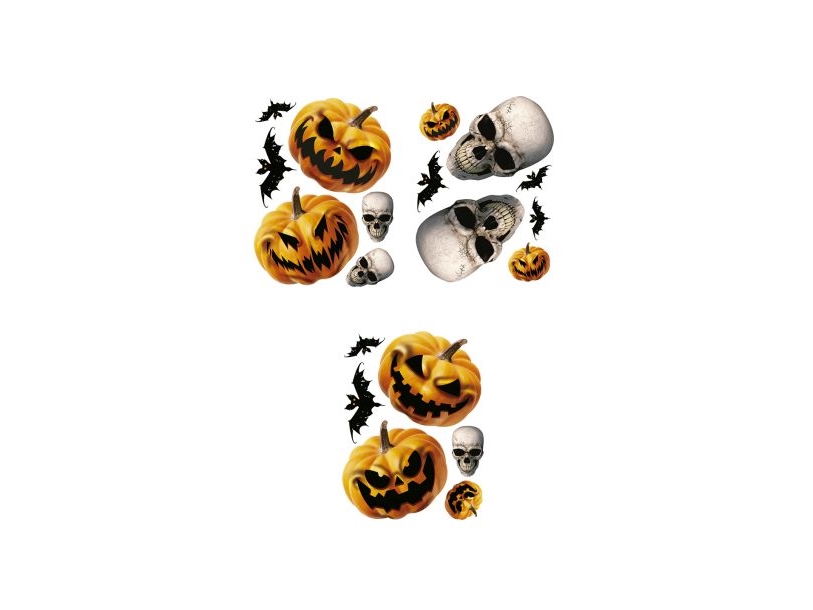 Halloween Stickers, 3 Ark