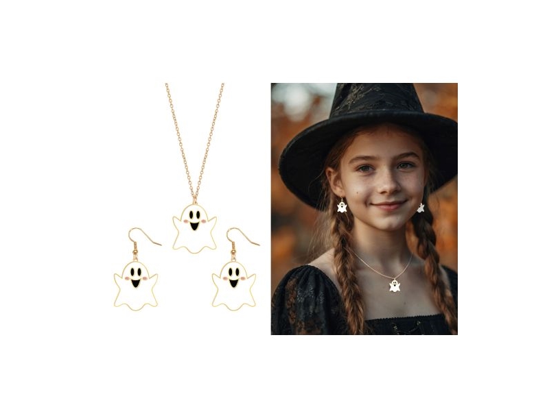 Geister-Schmuckset, 3 Teile