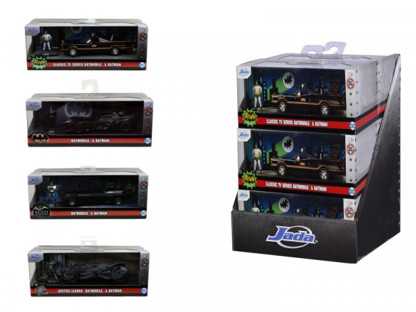 Jada Toys Batman figūrėlė su automobiliu | Hobby - Samlar- och monteringsmodeller - Fordon | GameStuff