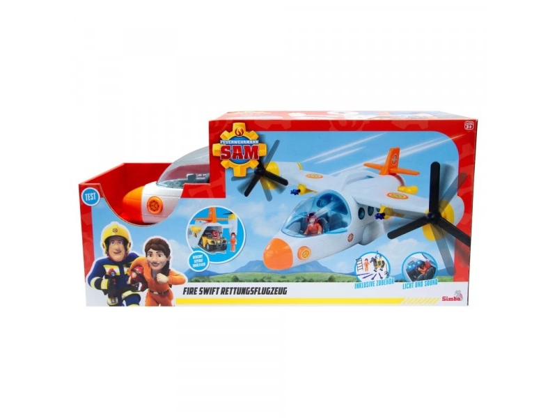 SIMBA Fireman Sam Jeep Rescue Action Figure Sam