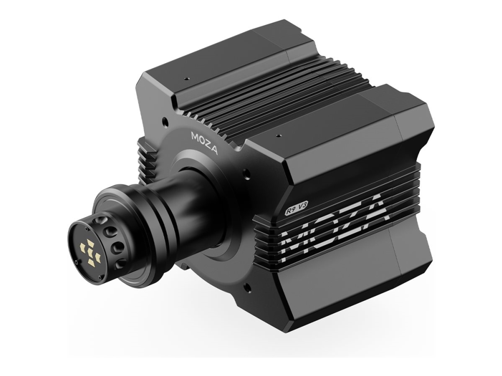 Moza Racing R9 V3 - Bas för rattillbehör för spelstyrenhet - direktdrivning - svart | Spel - Konsoler tillbehör - Övriga | GameStuff