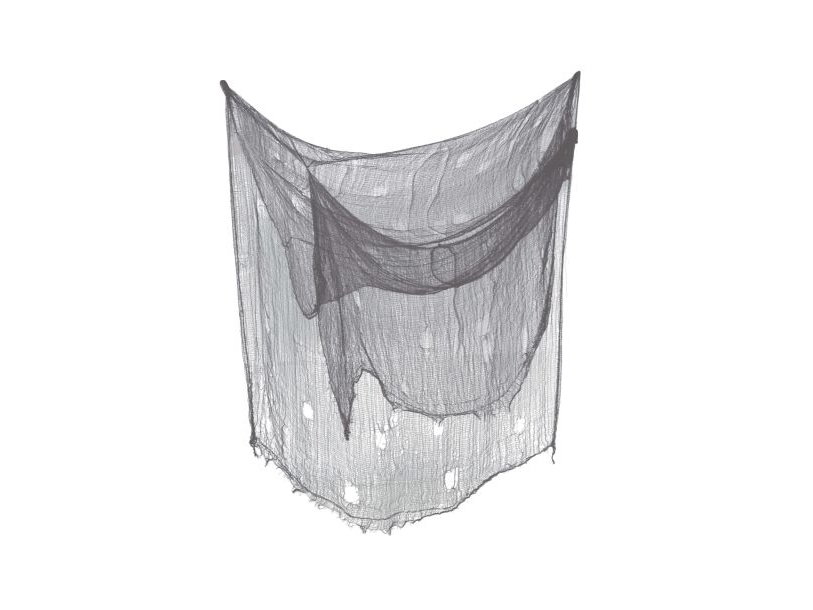 Grå Gaze Stof, 2 X 5 M