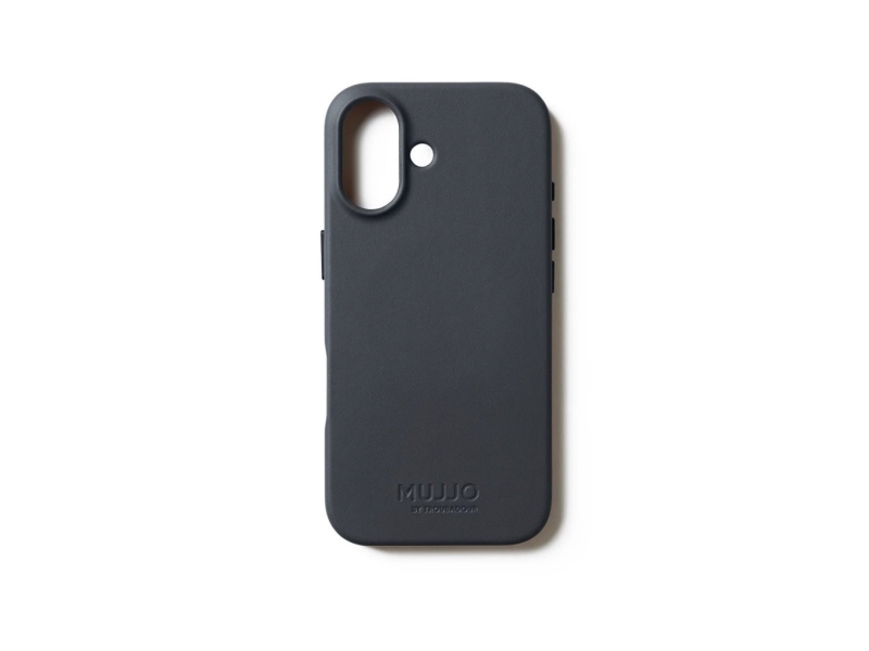 Mujjo Ledertasche - Ledertasche Für Iphone 17 Kompatibel Mit Magsafe (Basalt)