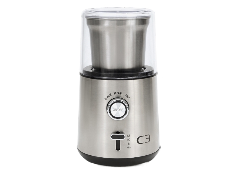 Kaffekvarn Design 85g 200W CG700 Borstad Rostfri stål