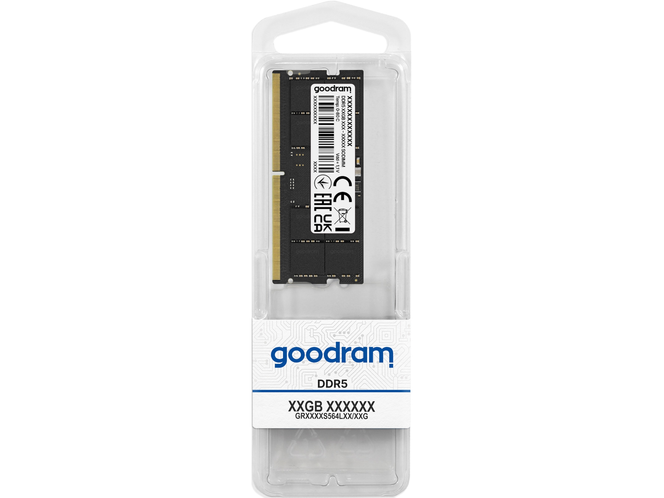 Goodram Gr5600s564l46s/8G Speichermodul 8 Gb 1 X 8 Gb Ddr5