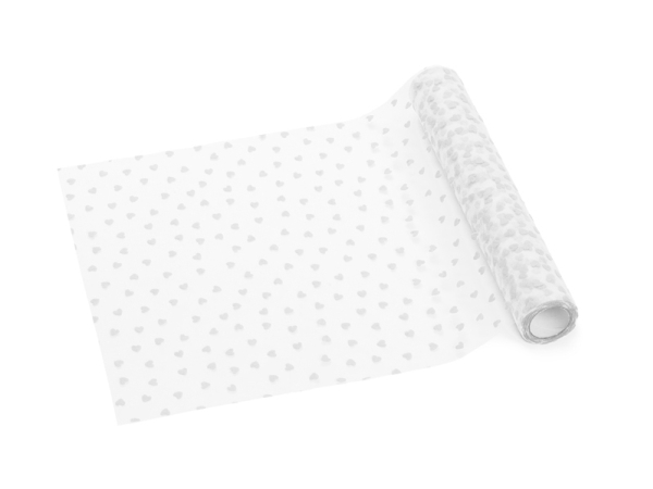 PartyDeco BD3-008, Rektangulär, Vit, 360 mm, 9000 mm, 120 mm, 120 mm | Bordssättning - Textil för bordet - Bordstabletter | GameStuff