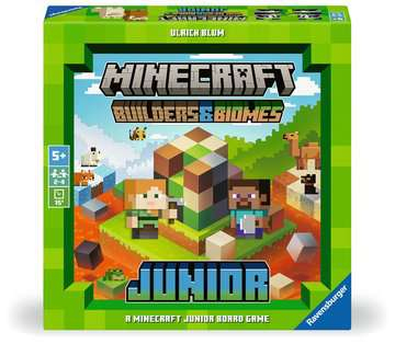 Ravensburger Minecraft Junior SV/DA/NO/FI, Brädspel, 5 År, 20 min | Leksaker - Spel - Familjbrädspel | GameStuff