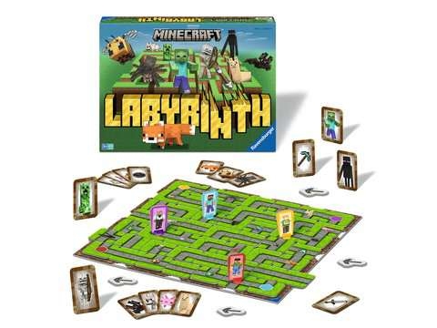 Ravensburger - Minecraft Labyrint- (10824772) Brætspil - GEEKD.dk