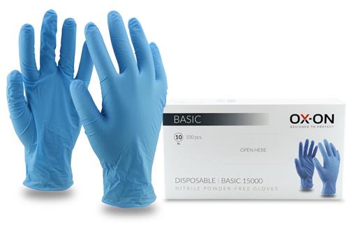 Nitrilhandsker, engangshandsker, pudderfri, pakke med 100 stk S.07 | Kläder & Säkerhet - Övriga kläder | GameStuff