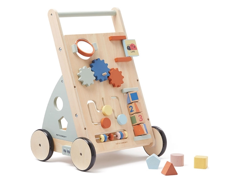 Kids Concept aktiv gåvagn flerfärgad (EDVIN) | Leksaker - Nallar - Gosedjur i plysch | GameStuff