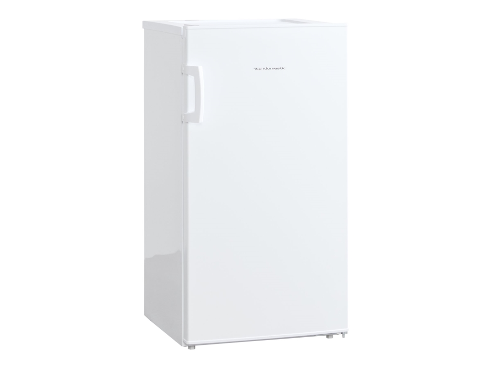 Scandomestic FRF99WE - Frys - upprätt - bredd: 54.5 cm - djup: 58 cm - höjd: 102.5 cm - 99 liter - Klass E - vit | Vitvaror - Kyl & Frys - Frysar | GameStuff