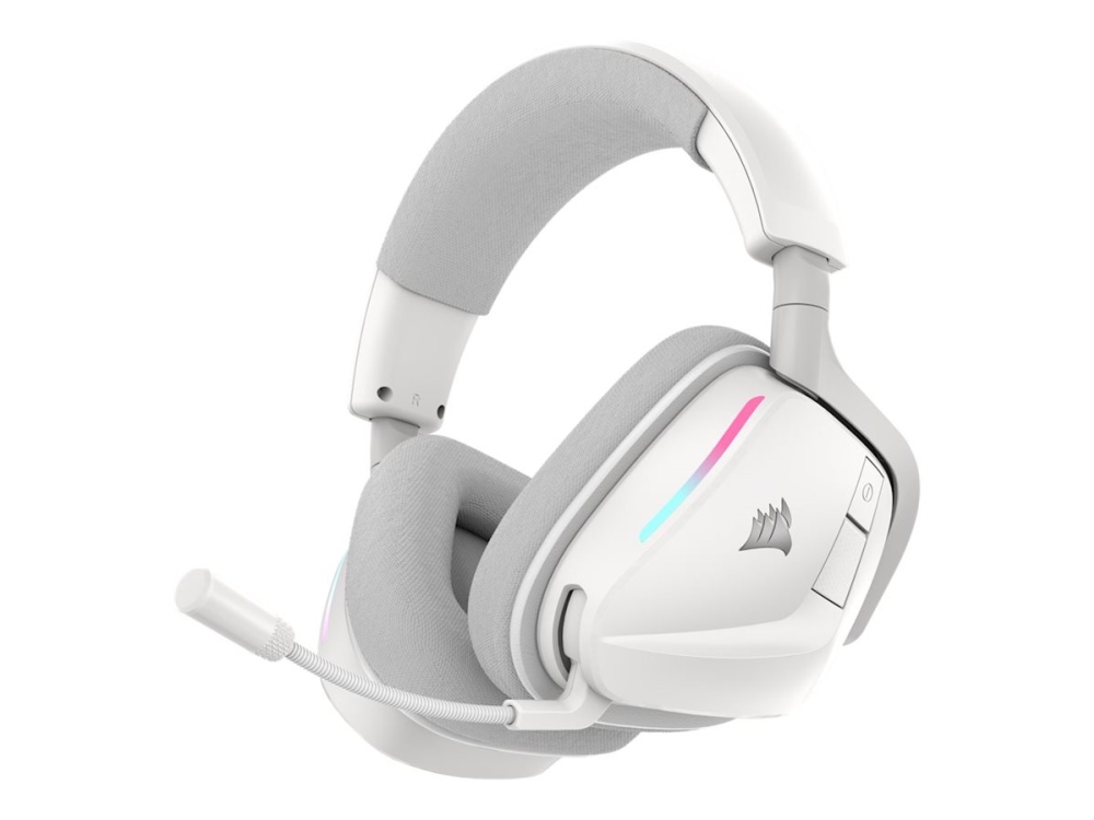 Corsair Gaming Void V2 - Headset - Fuld Størrelse - Bluetooth/2,4 Ghz Radiofrekvens - Trådløs - Hvid