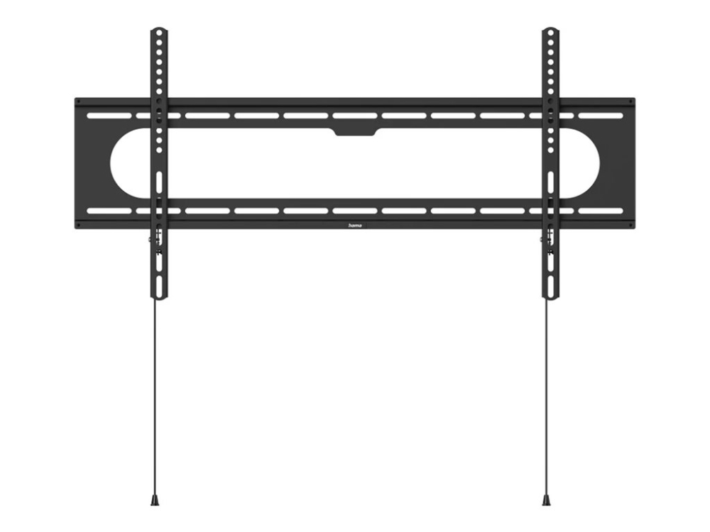 Hama - Monteringssæt (Vægbeslag) - Fikseret - For Lcd Display - Stål - Sort - Skærmstørrelse: 37"-90"