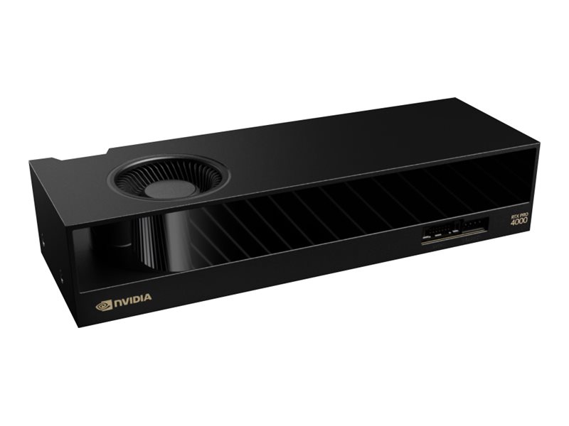 Nvidia Rtx Pro 4000 Blackwell - Sff Edition - Grafikkarte - Rtx Pro 4000 Blackwell - 24Gb Gddr7 - Pcie 5.0 X8 Low Profile - 4 X Displayport