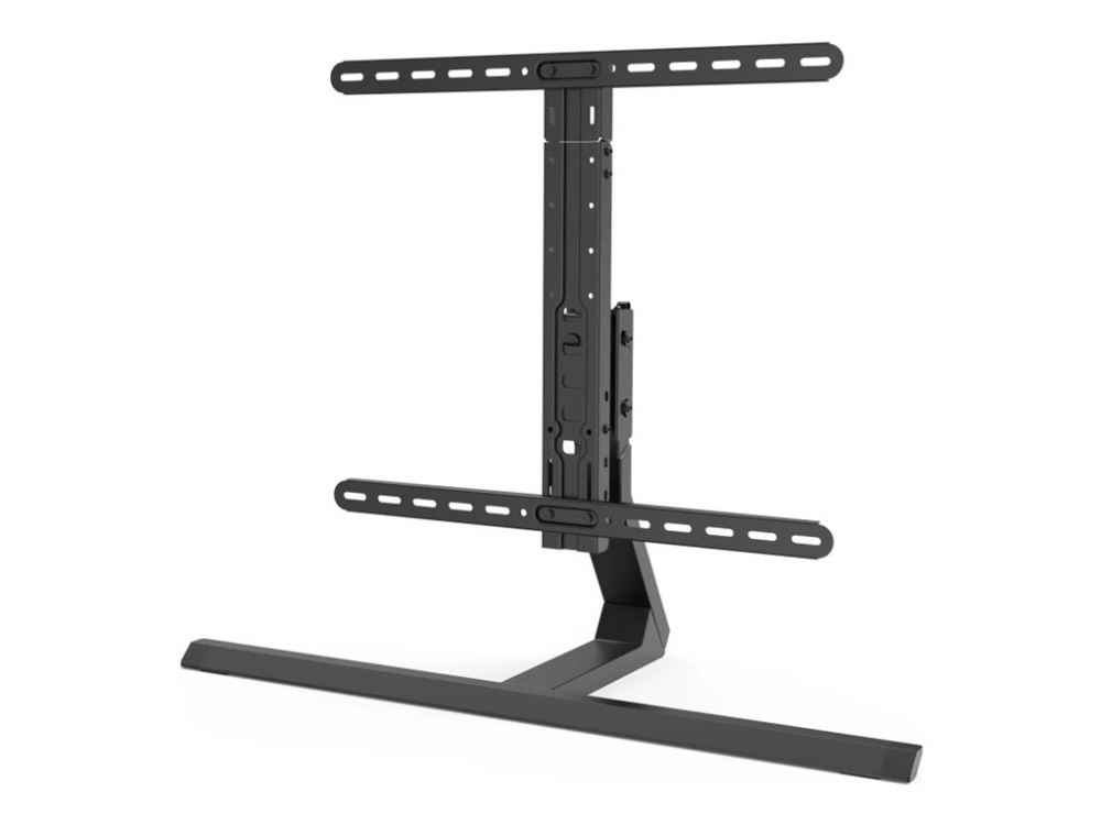 Hama - Stativ - For Lcd Display - Swivel, Tilt, Height-Adjustable, Up To 40 Kg - Stål - Sort - Skærmstørrelse: 32"-65"