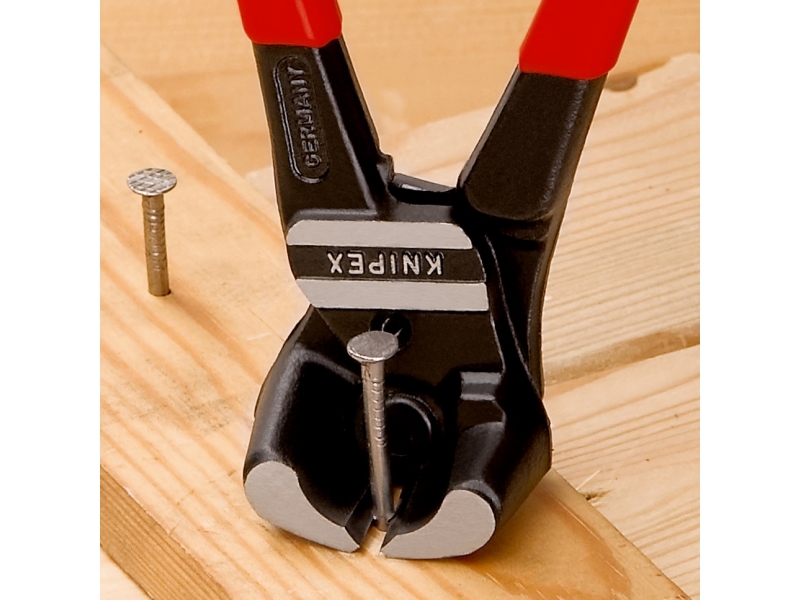 Knipex 61 01 200, bultavbitartång, kromvanadinstål, plast, röd, 200 mm, 435 g | Verktyg & Verkstad - Handverktyg - Bultsax | GameStuff