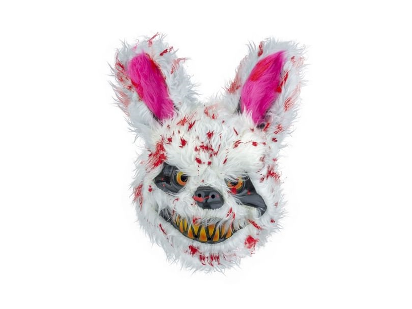 Kaninchenmaske Mit Blut