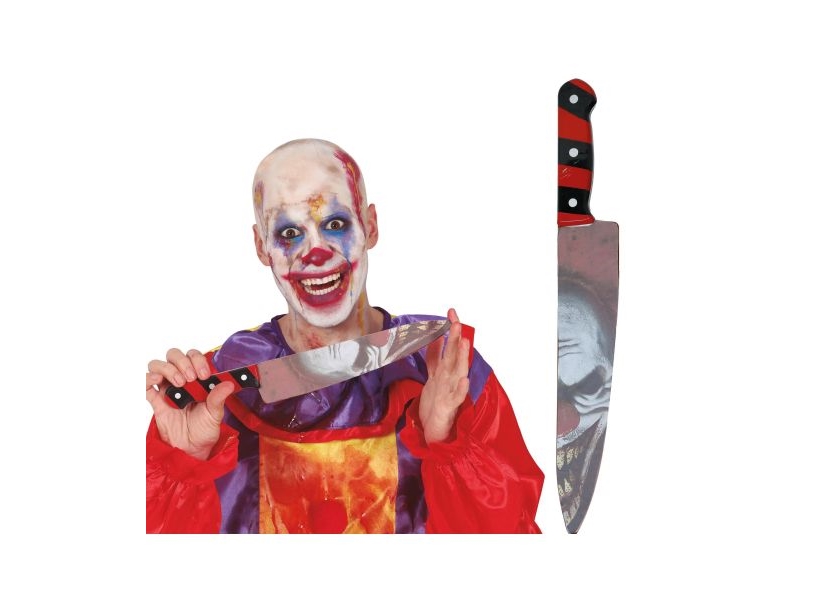 Killer Clown Messer, 37 Cm