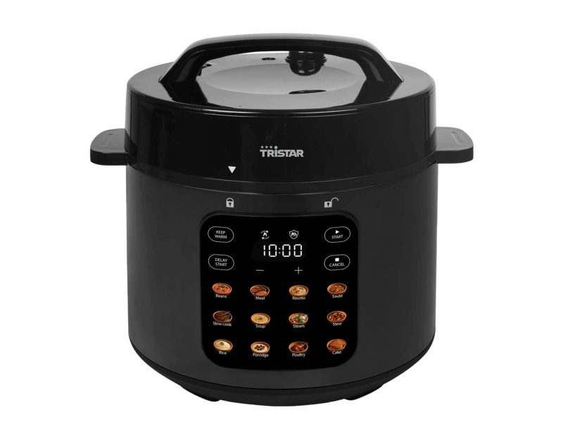 Trykkoger 6l RK-6160 1000W Digital 12 Prog.