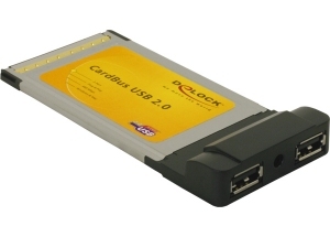 Delock - Usb-Adapter - Cardbus - Usb 2.0 X 2
