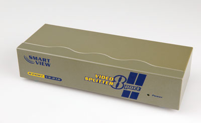 Roline Video-Splitter, 8-Way, 250Mhz, 1920 X 1440 Pixel, 250 Mhz, 200 X 75 X 45 Mm