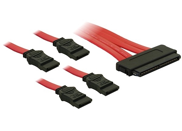 Delock - Ata/Sas-Kabel - 4-Lane - Sata (Hun) Til 32-Pin 4I Multilane (Hun) - 50 Cm