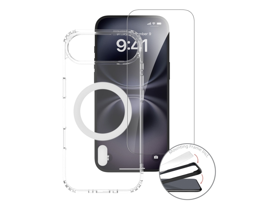 4Smarts 360° Premium, Border, Apple, Iphone 17 Air, 16.8 Cm (6.6"), Transparent