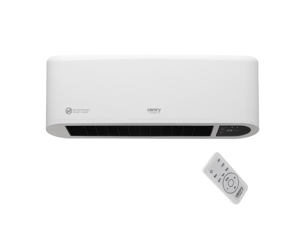 Camry luftslöja med LED-display CR 7753 2000 W vit IP22 | Ventilation & Klimat - Uppvärmning - Värmeapperater | GameStuff