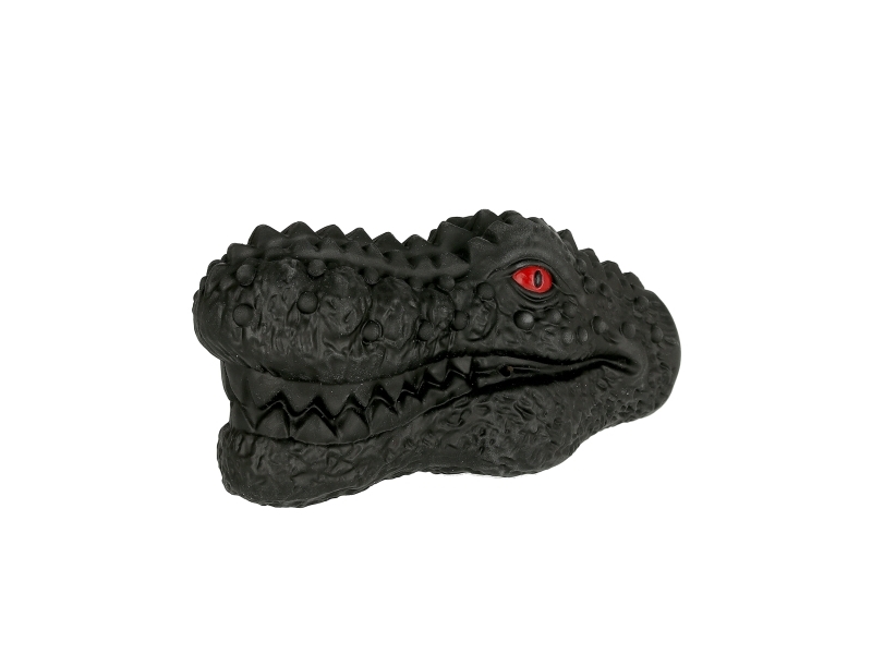 Dogman Rough Play Hundlegetøj Dinosaur Sort 16Cm 16Cm