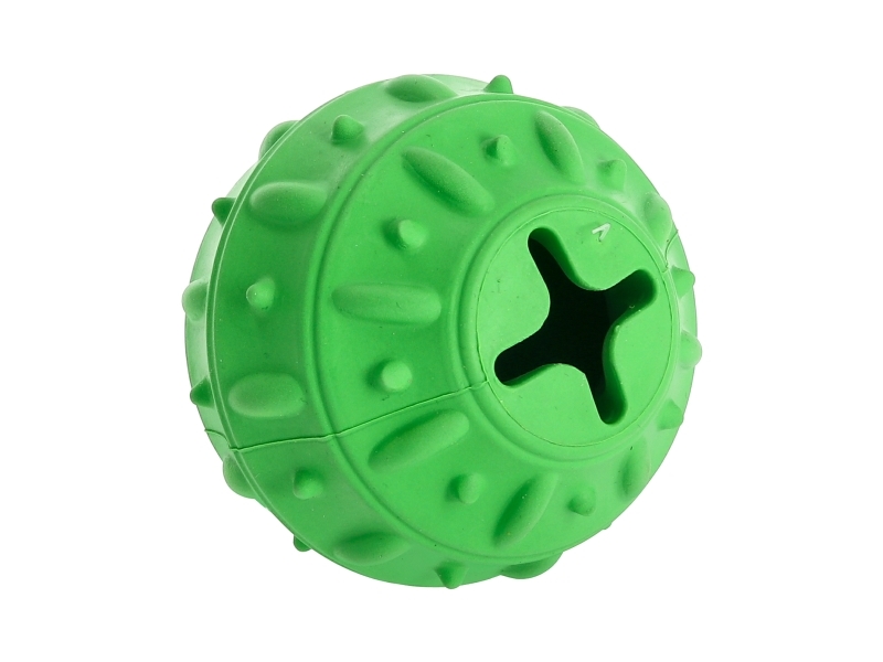 Dogman Rough Play Hundleksak Gummi Dental Treat Grön 7Cm 7Cm