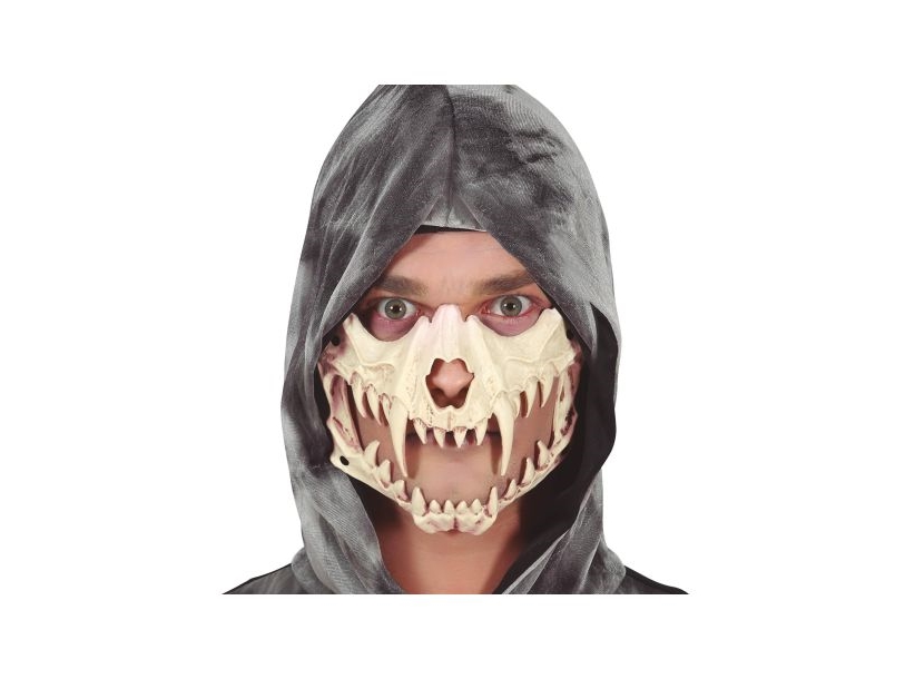Schädel Halbmaske