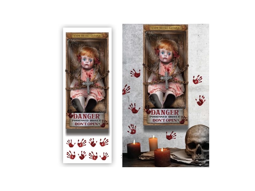 Killer Doll Stickers, 25 X 70 Cm