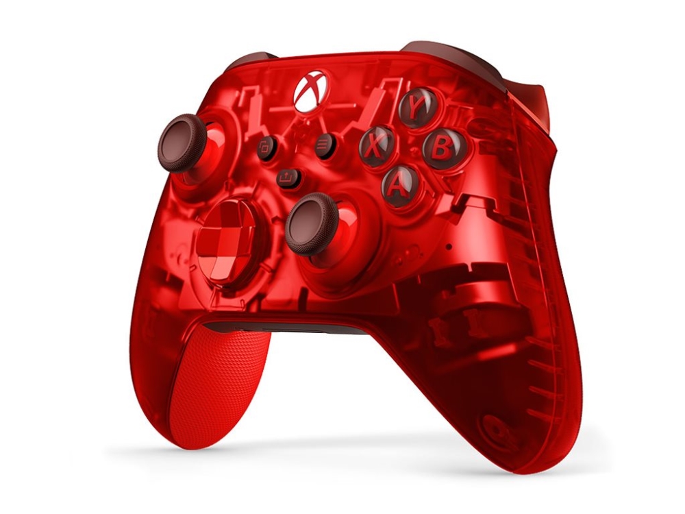 Microsoft Xbox Wireless Controller - Pulse Cipher Special Edition - spelkontroll - trådlös - Bluetooth - transparent röd - för Microsoft Xbox Series S, Microsoft Xbox Series X, PC, Android, iOS, Microsoft Xbox One | Spel - Joystick och spelkontroller - Xbox Controller | GameStuff