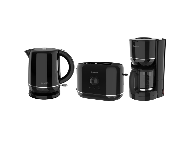 Diamant-Frühstücksset Serie Schwarz
