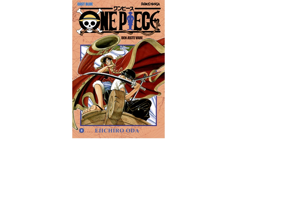 One Piece 3 (Sampakke: Kolli A 4 Stk.) | Eiichiro Oda | Sprache: Dänish